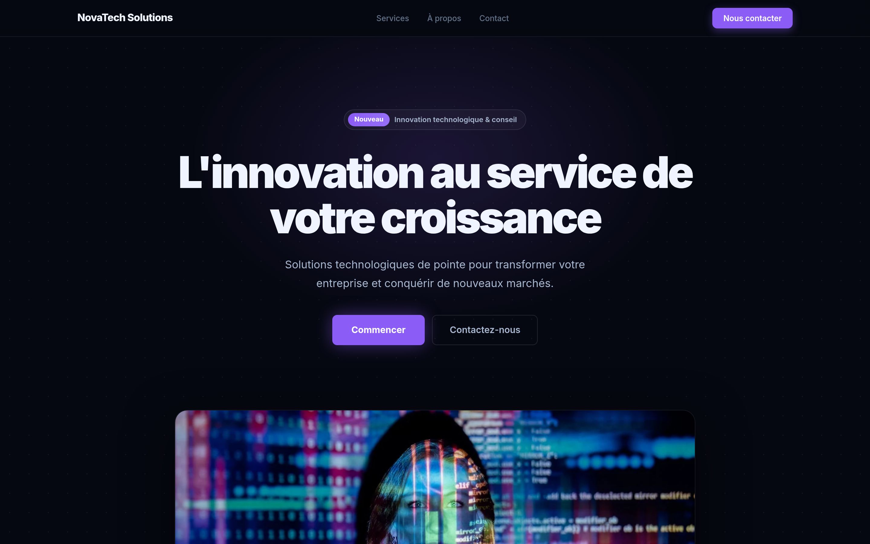 Template Premium — version desktop